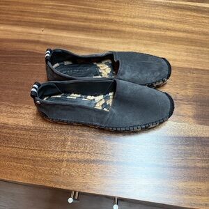 rag & bone Black Suede Loafers